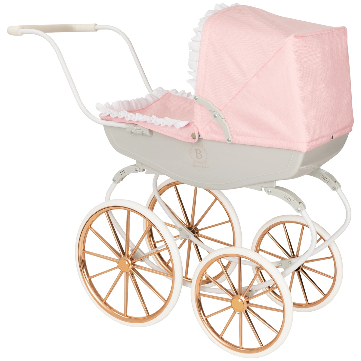 Baby Chic Bella Rosa Cambridge Dolls Carriage Pram