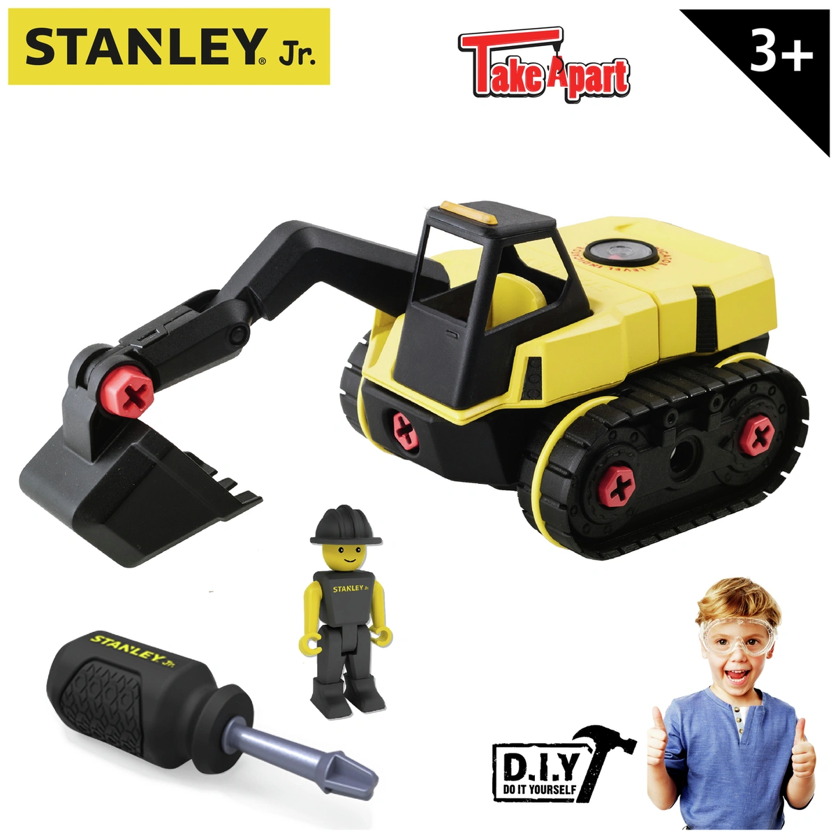 Stanley Jr Deluxe Take Apart Vehicle
