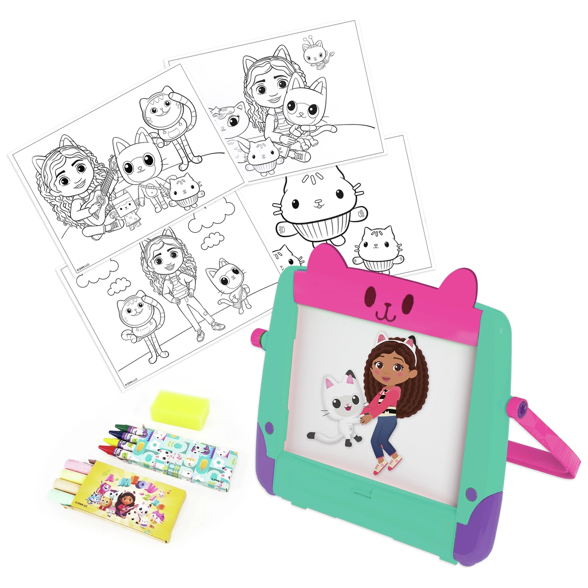 Gabby's Dollhouse 3 In 1 Art Easel