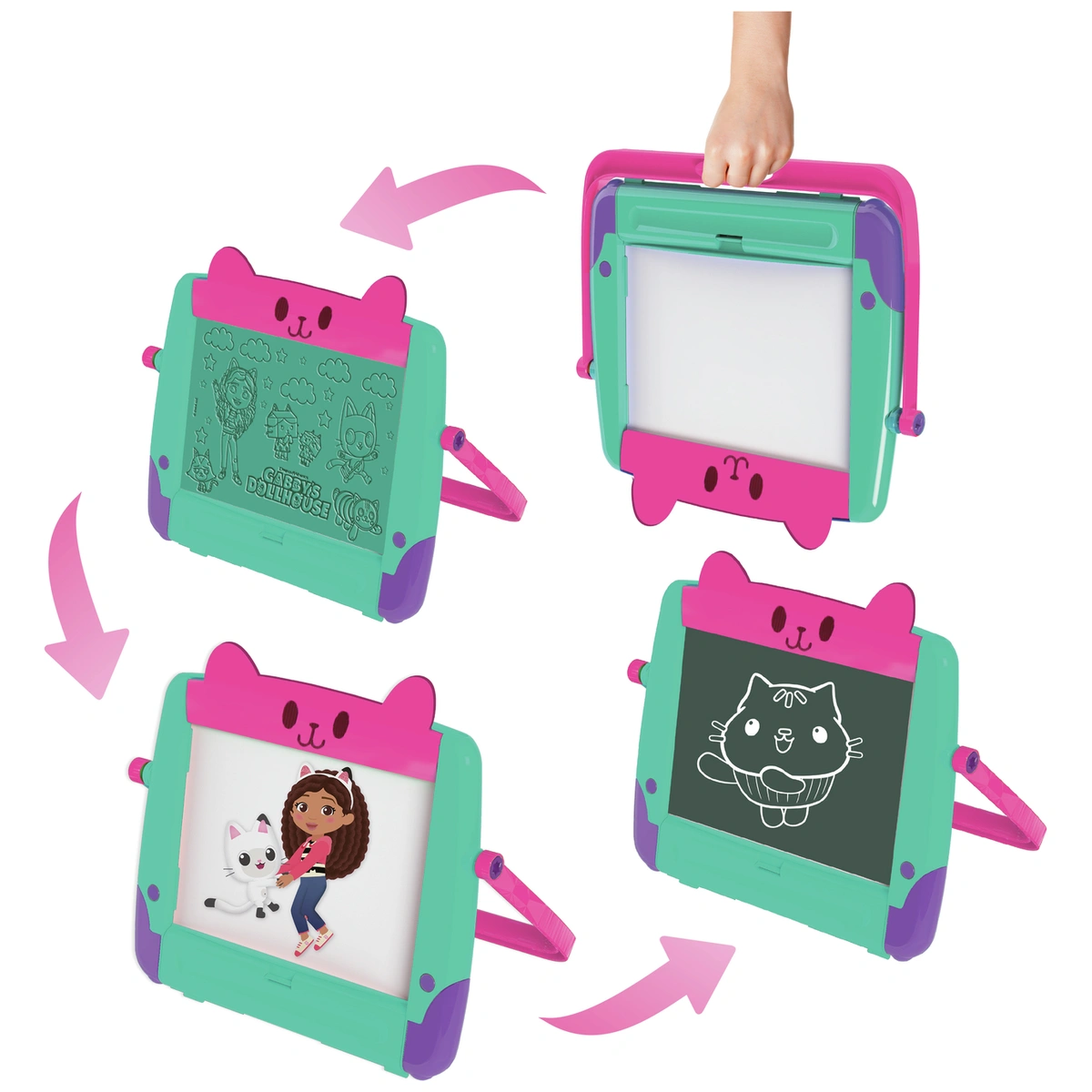 Gabby's Dollhouse 3 In 1 Art Easel