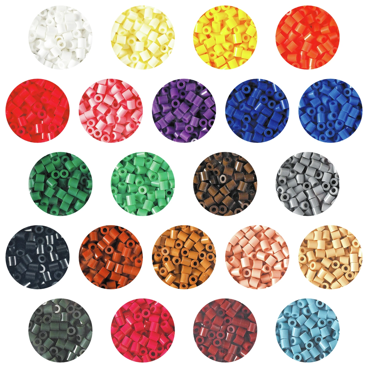 Hama 10K Beads In A Bucket & 5 Pegboard Craft Set