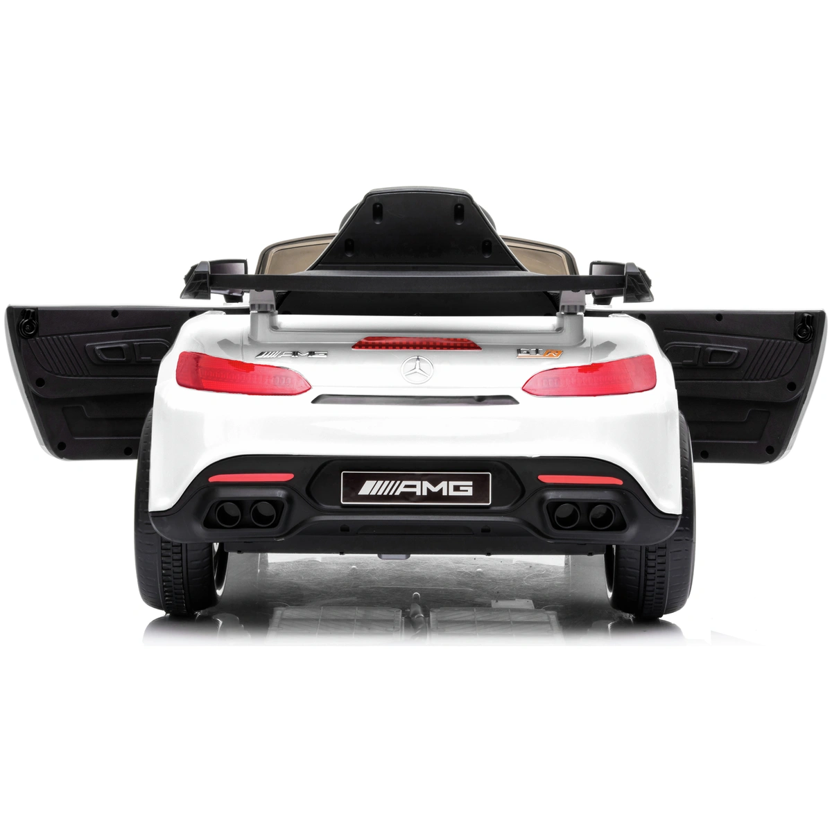 Mercedes Benz AMG GTR 6V Kids Electric Car - White