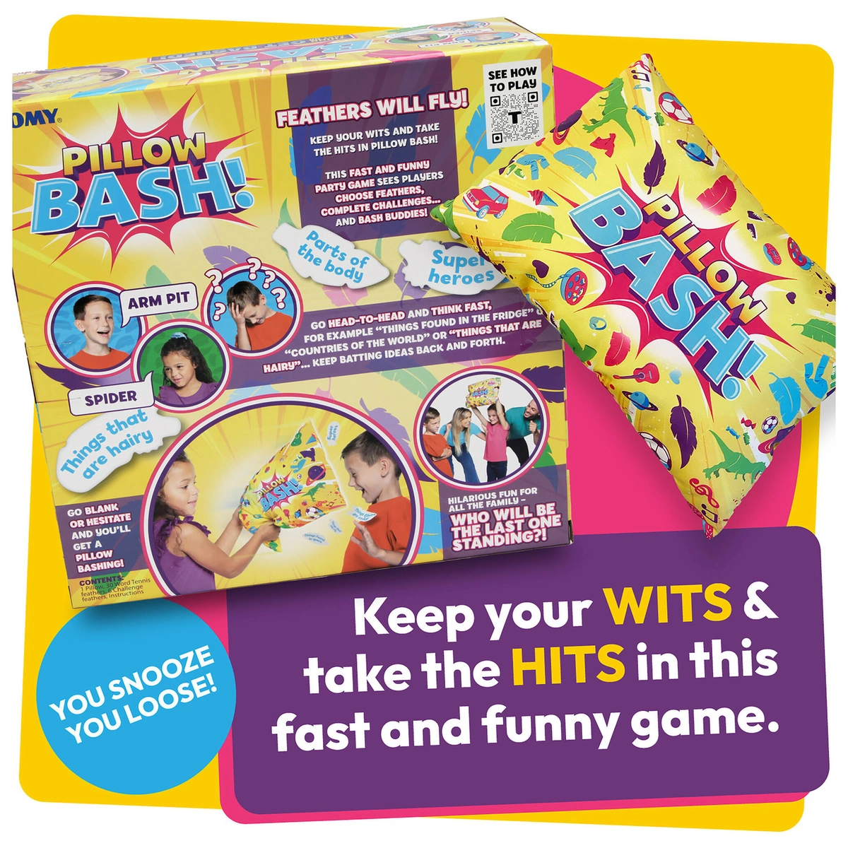 TOMY Pillow Bash Game