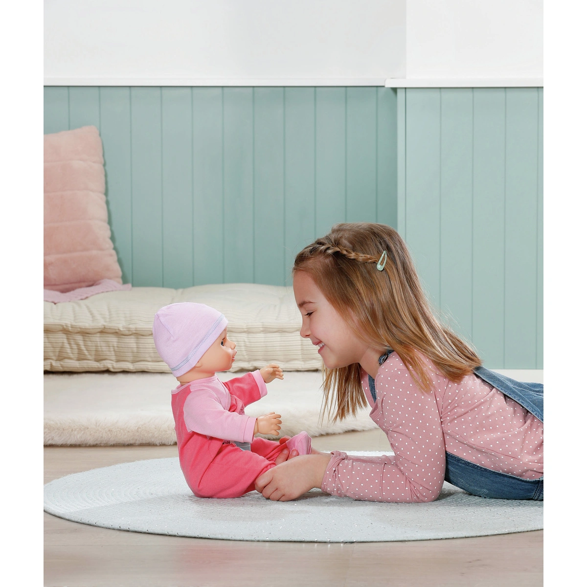 Baby Annabell Emily Walk with me Doll - 17inch/43cm