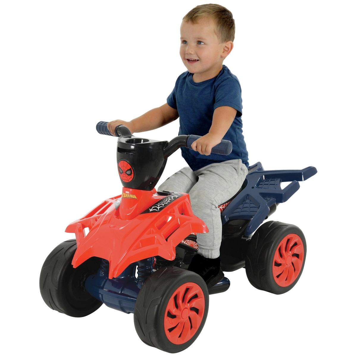 Marvel Spider-Man 6V Web Slinger Mini Quad Powered Vehicle
