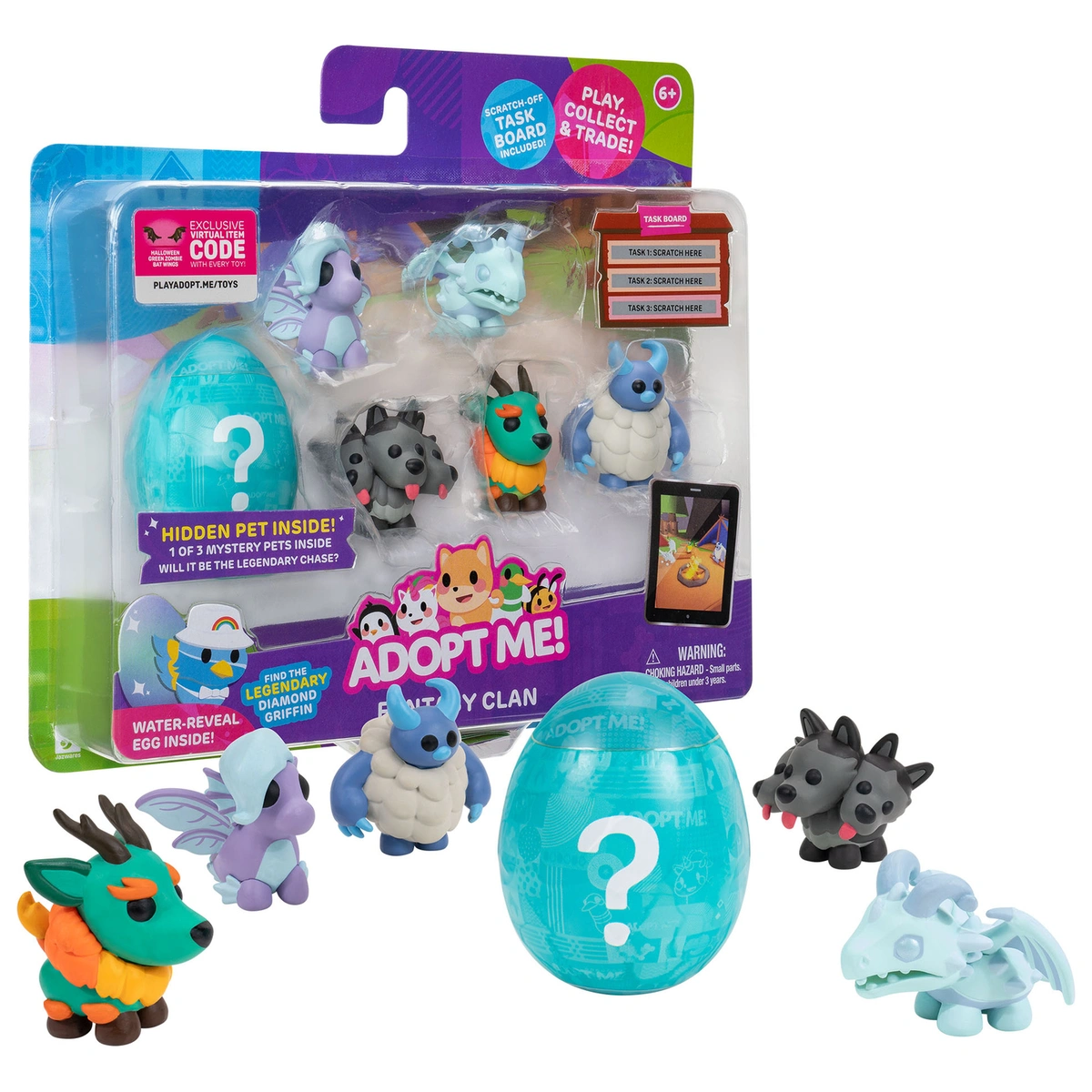Adopt Me! 2-inch Multipack Fantasy Clan Wave 2 Pets