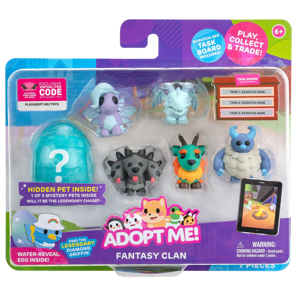 Adopt Me! 2-inch Multipack Fantasy Clan Wave 2 Pets