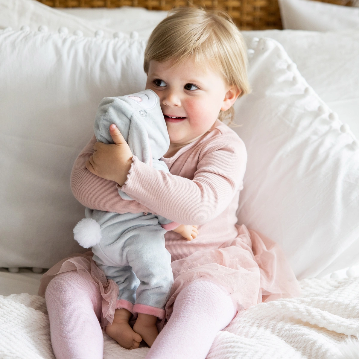 Tiny Treasures My First Baby Doll Bunny All In One Outfit