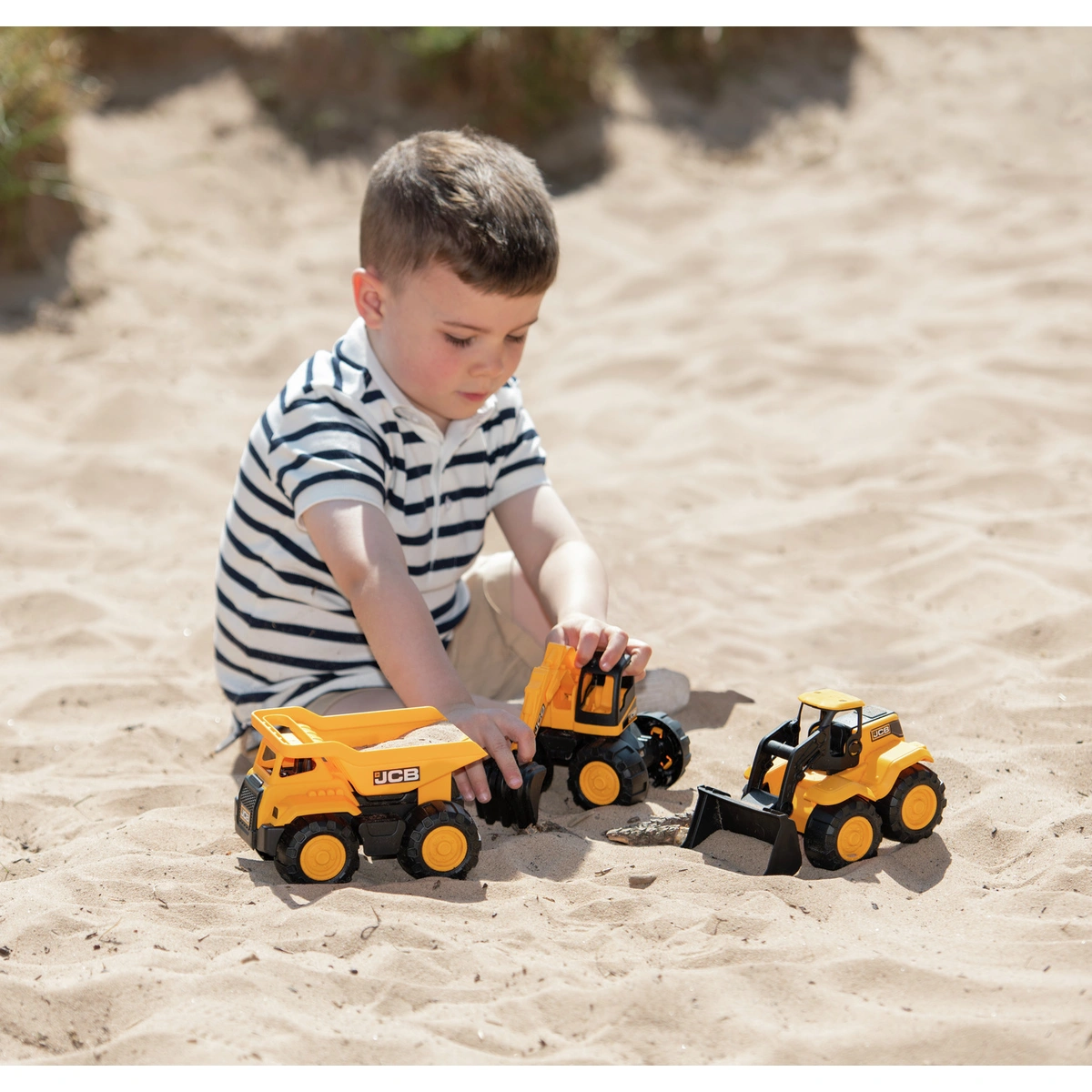 Teamsterz JCB Construction Vehicles- Set of 3