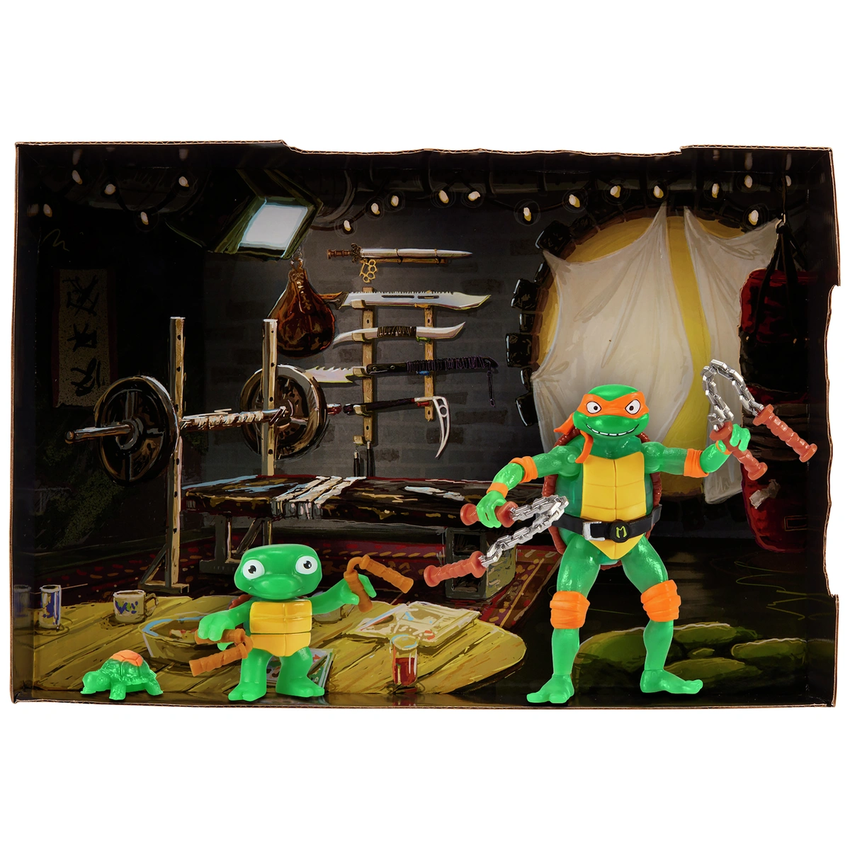 TMNT Michaelangelo Evolution Action Figures- Pack of 3