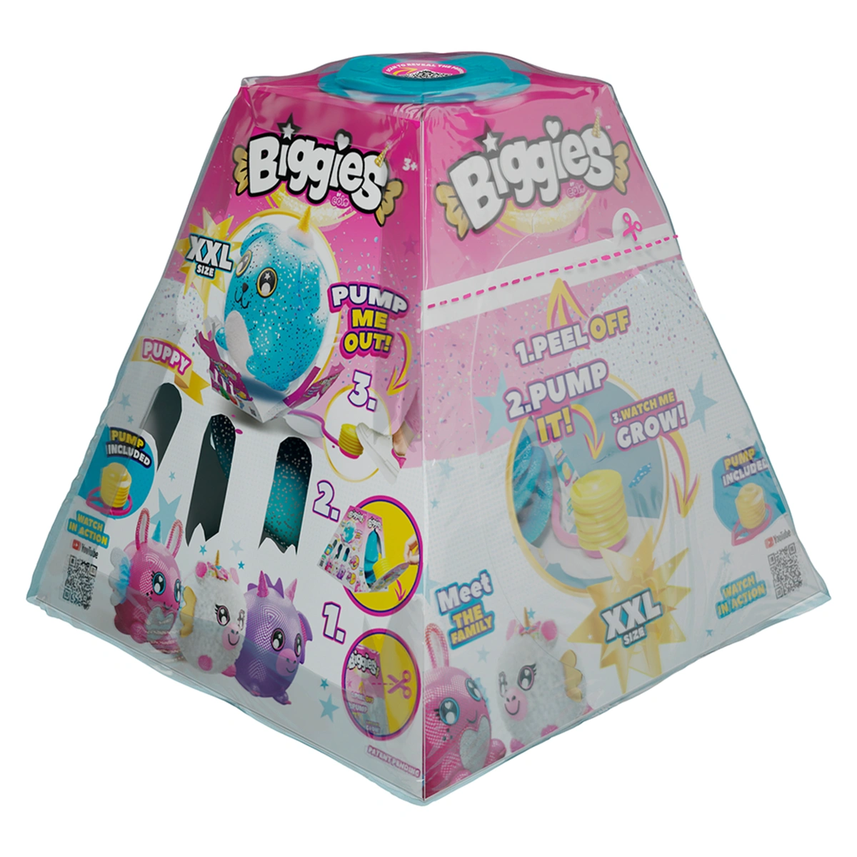Biggies Inflatable Dragon Plush
