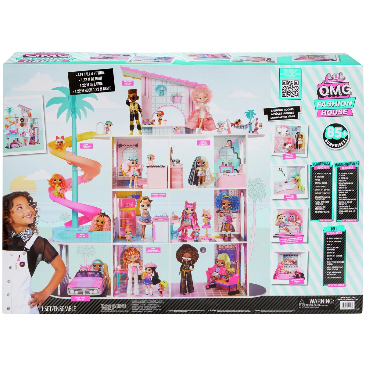 LOL Surprise OMG Fashion Dolls House