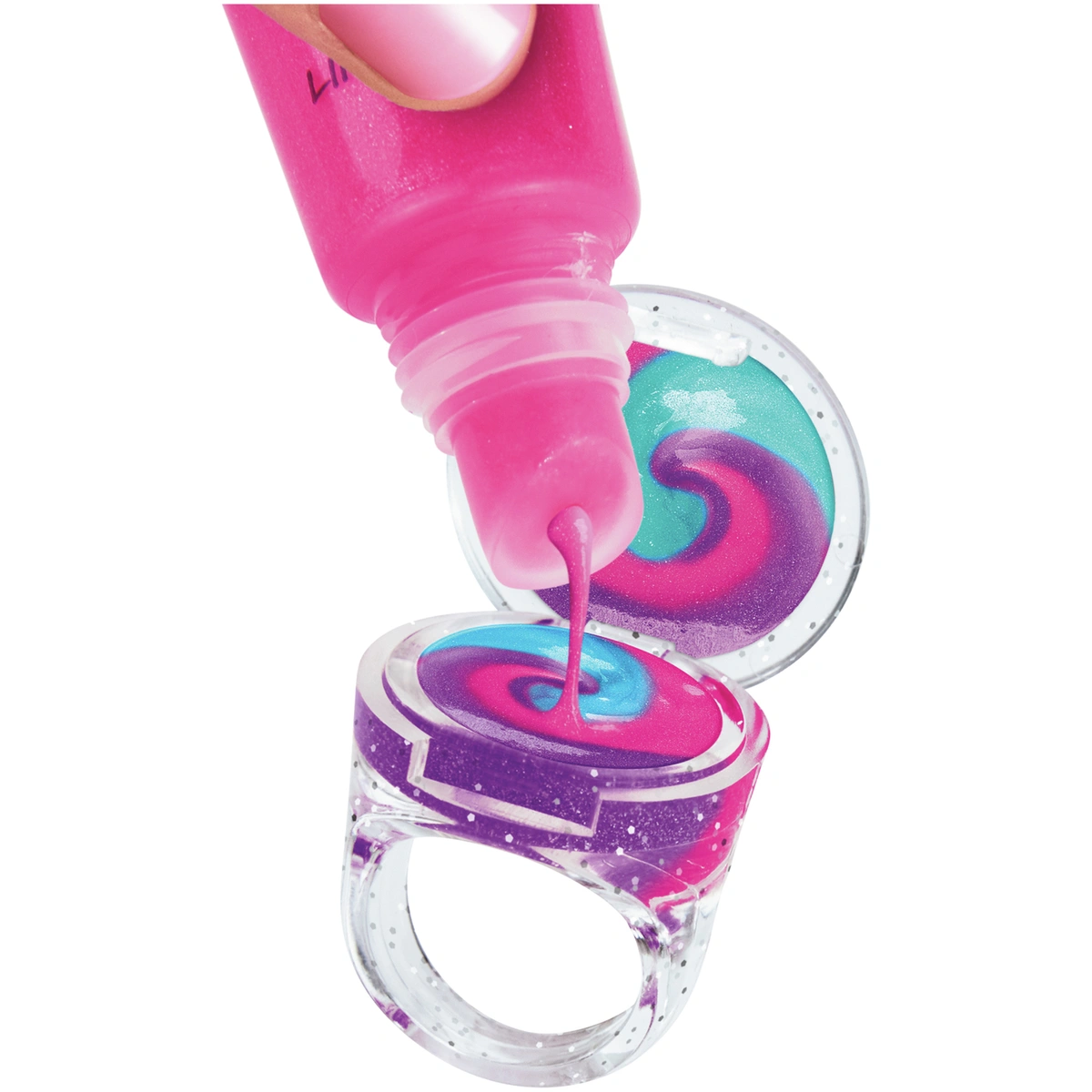 Shimmer N Sparkle Glitter and Gem Lip Gloss Lockets