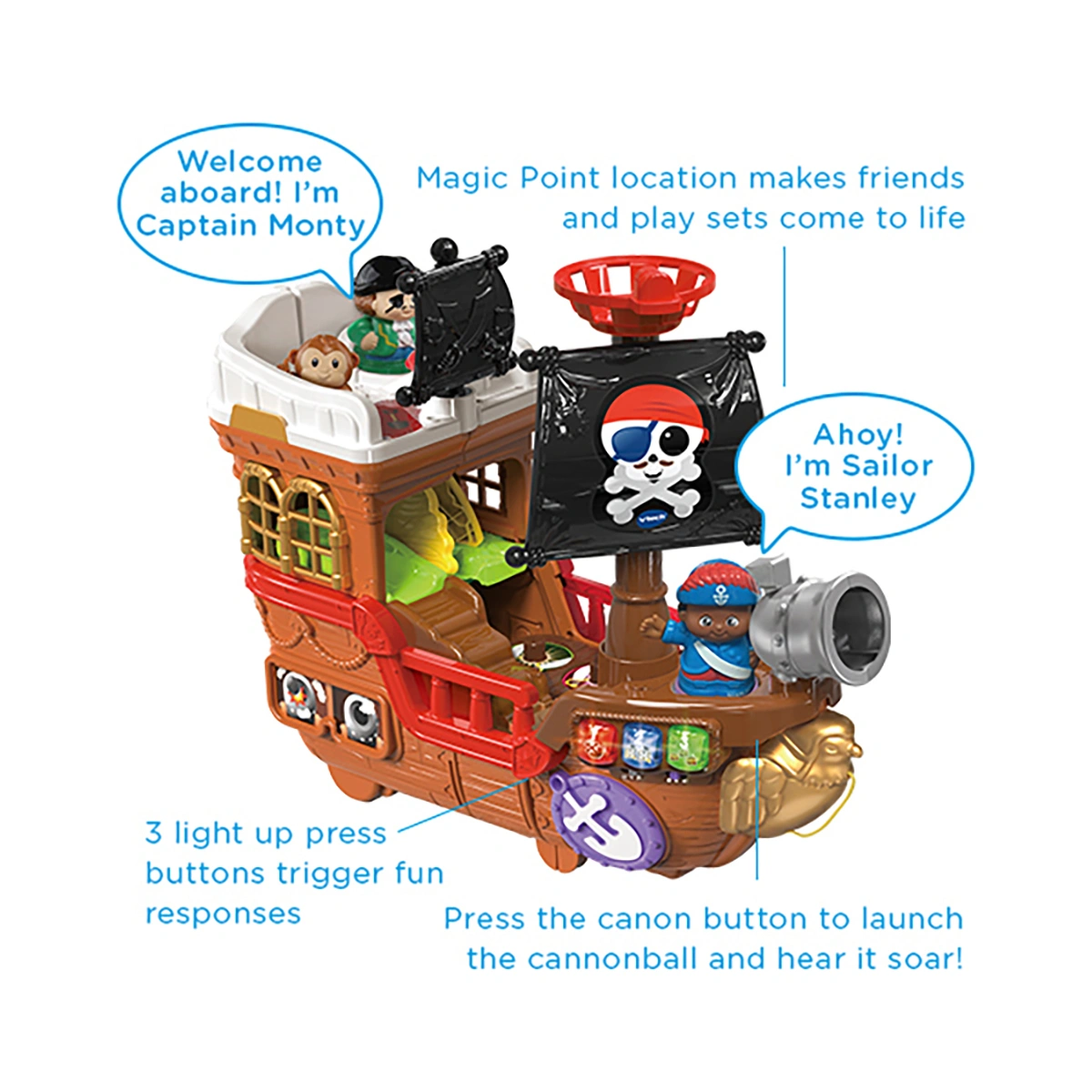 Vtech Toot-Toot Friends Pirate Ship