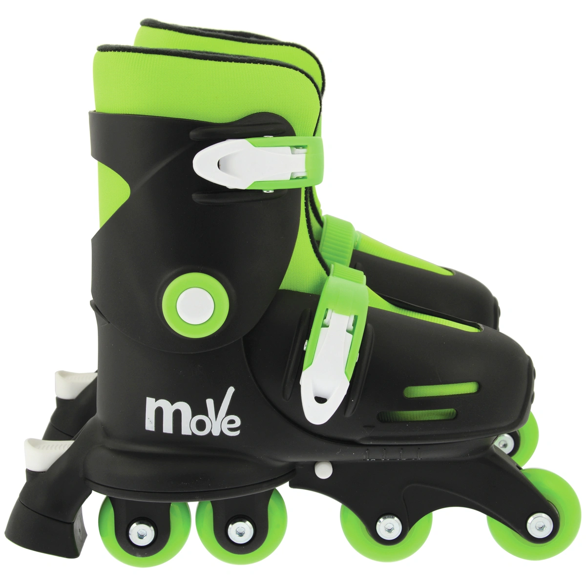 MoVe 2-in-1 Twist Adjustable Skates - Green