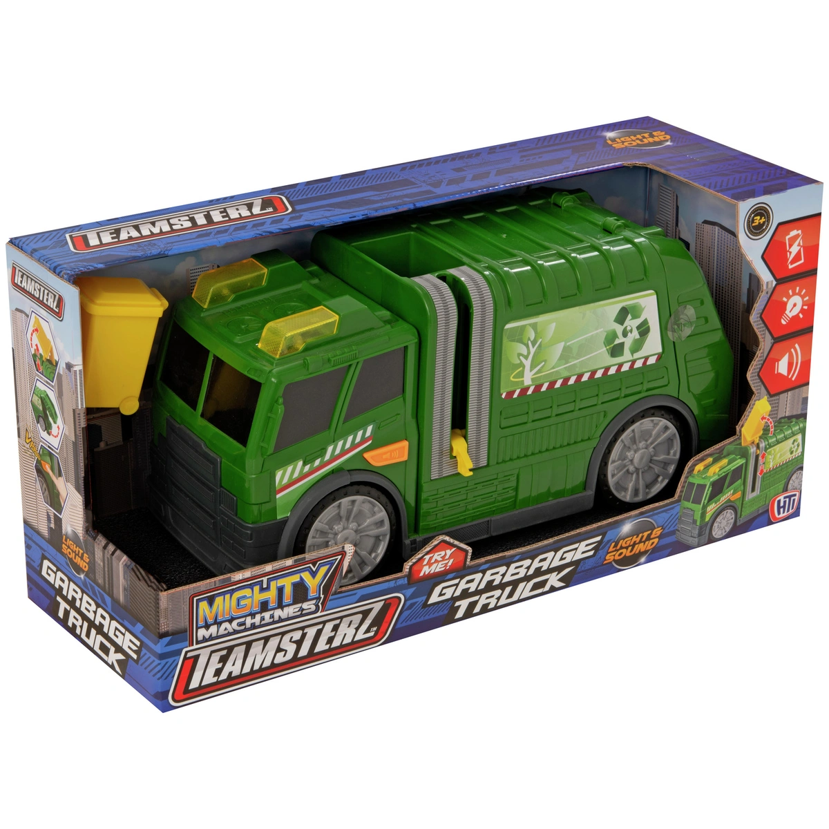 Teamsterz Lights and Sounds Garbage Truck