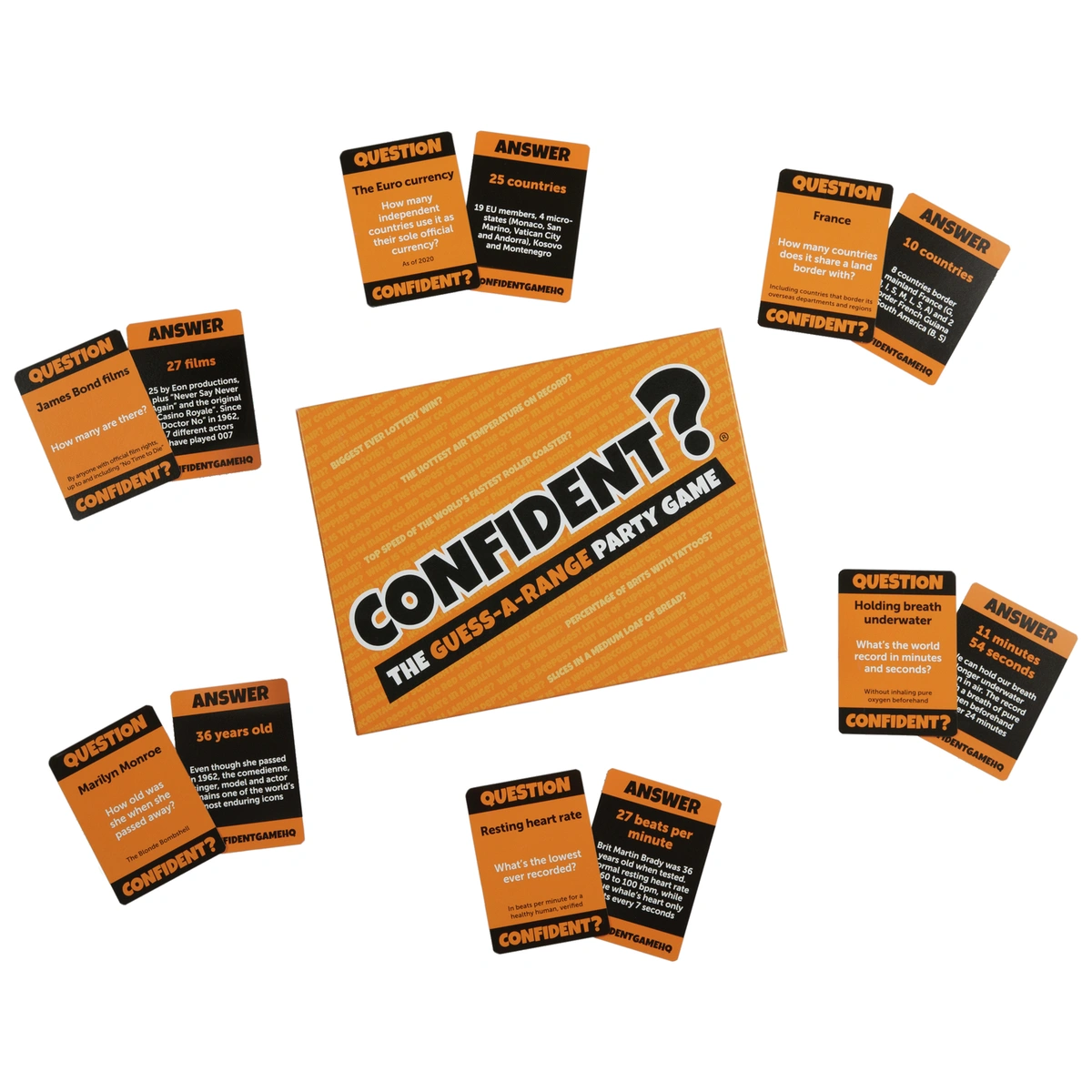 Confident? Family Party Board Game