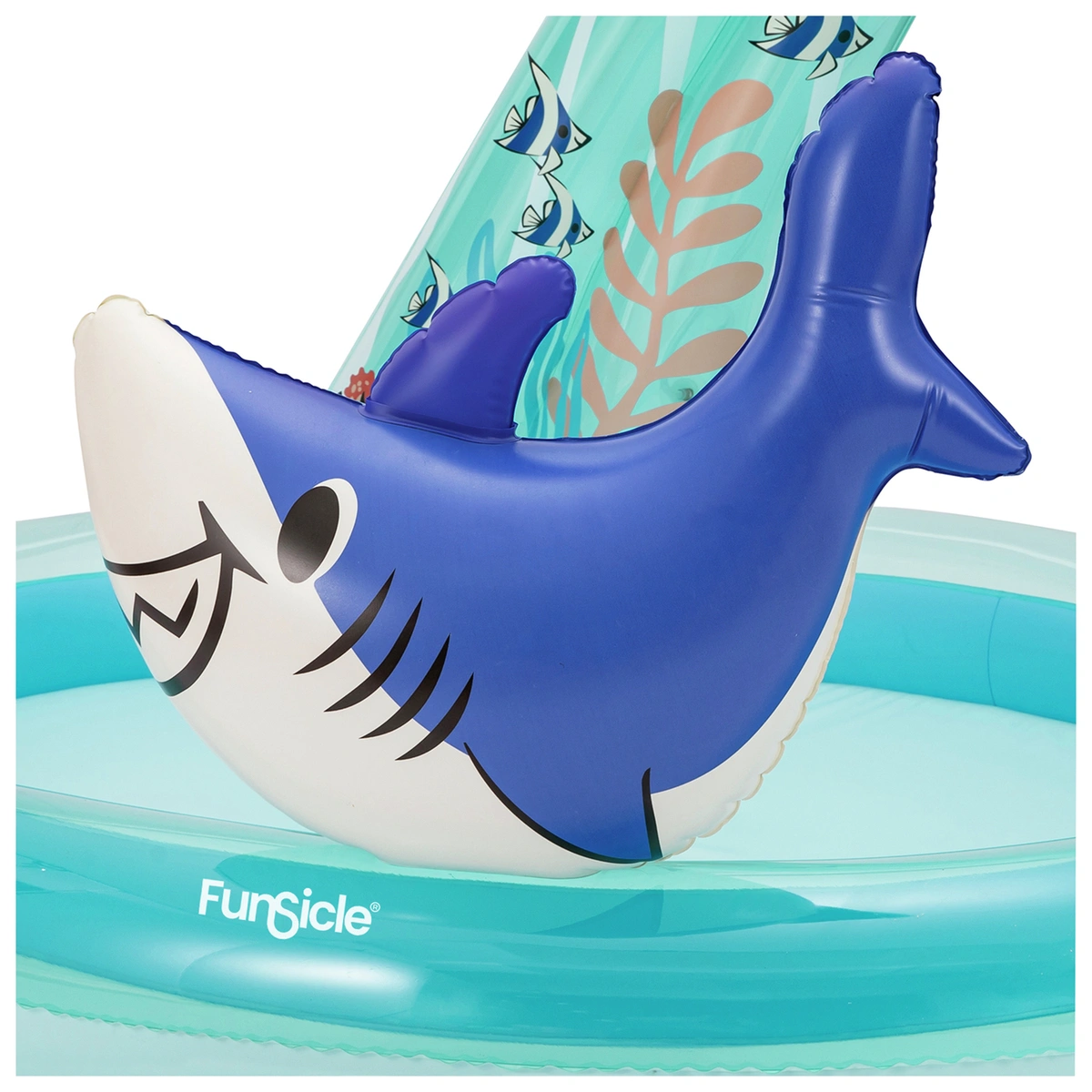 Funsicle 5.8ft Shark Play Centre Paddling Pool - 97L