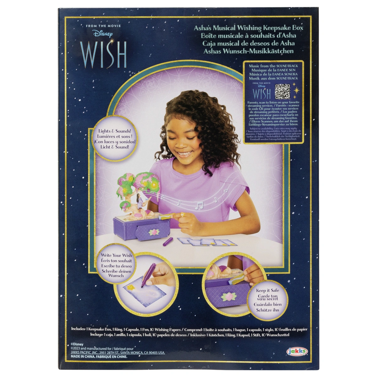Disney Wish Musical Wishing Tree Jewellery Box