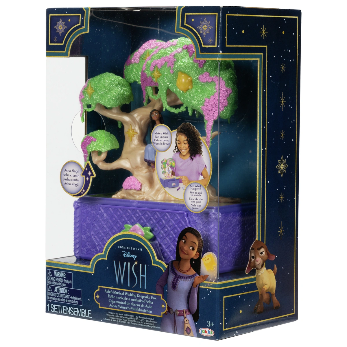Disney Wish Musical Wishing Tree Jewellery Box