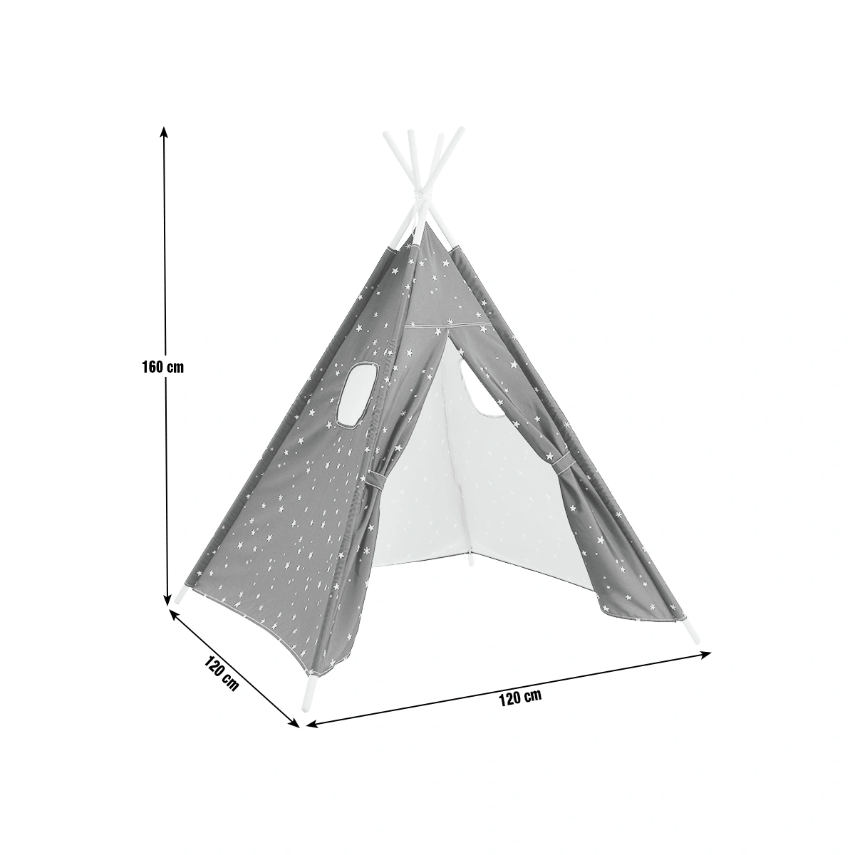 Habitat Kids Space Teepee Tent -Navy Blue
