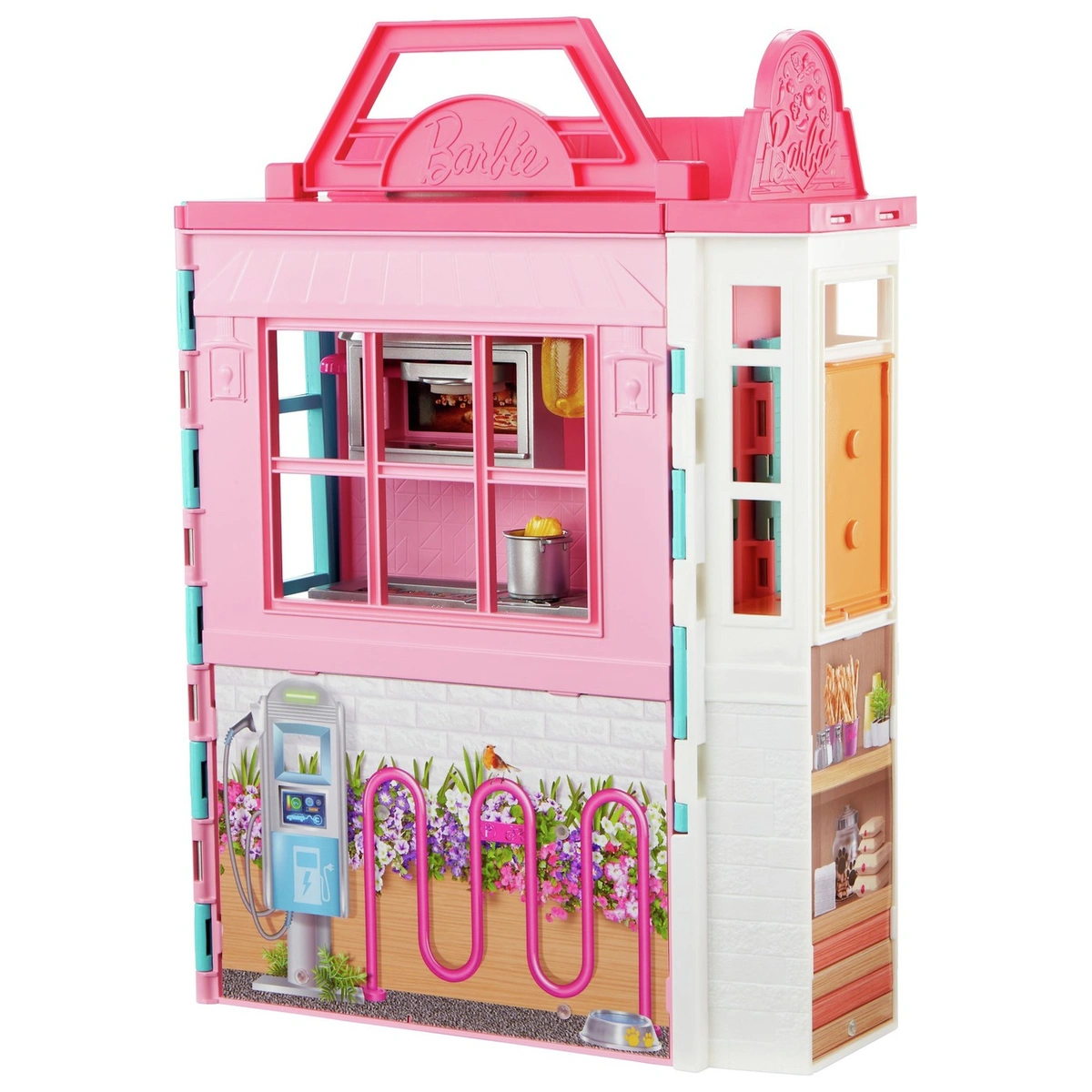 Barbie Cook 'n Grill Restaurant Playset with 3 Dolls
