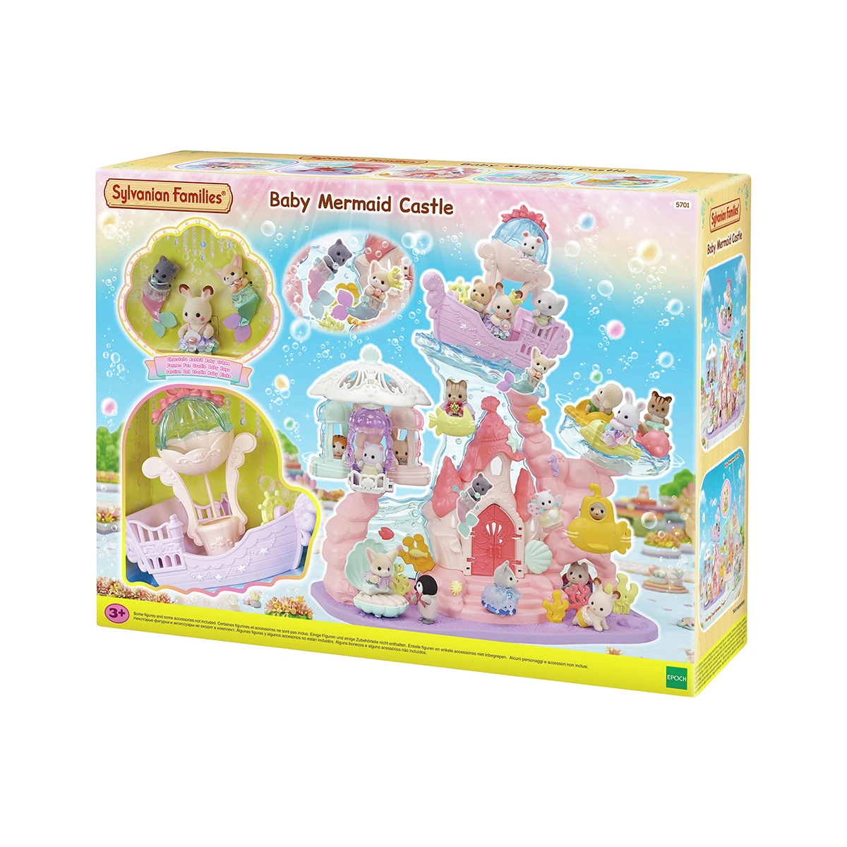 Sylvanian Families Baby Mermaid Castle Playset