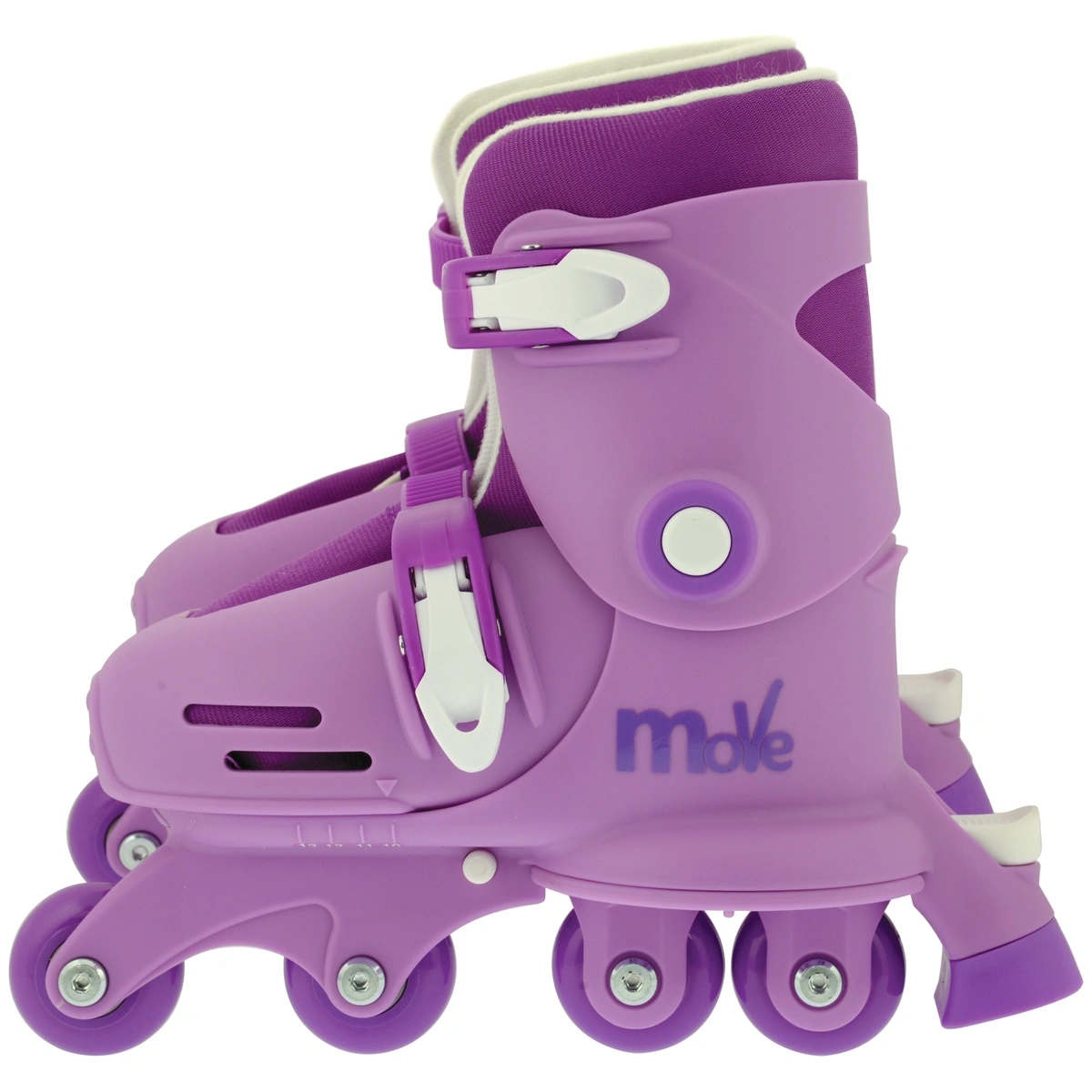 MoVe 2-in-1 Twist Adjustable Skates - Purple