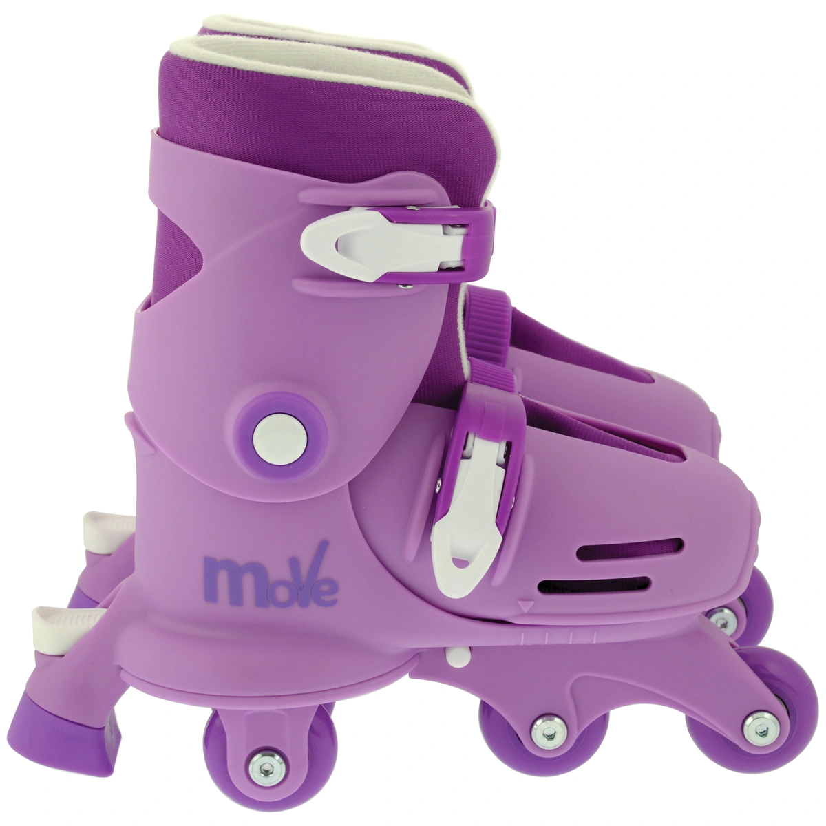 MoVe 2-in-1 Twist Adjustable Skates - Purple