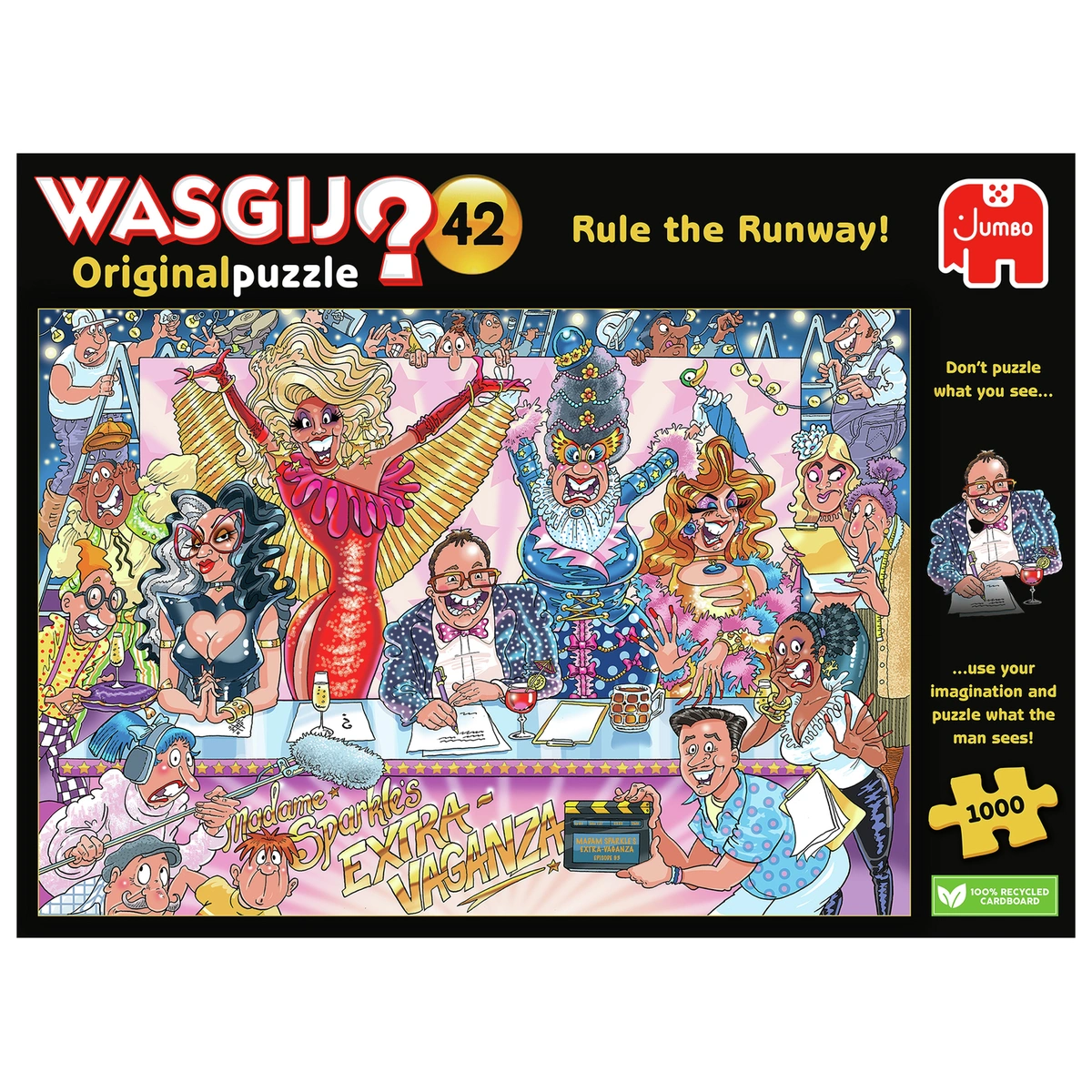 Wasgij Original 42 Rule The Runway 1000 Piece Jigsaw Puzzle