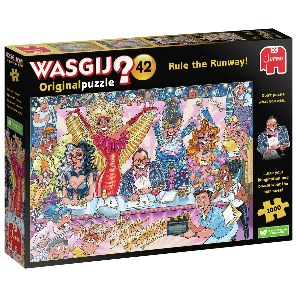 Wasgij Original 42 Rule The Runway 1000 Piece Jigsaw Puzzle