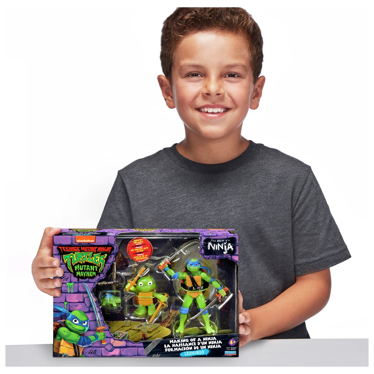 TMNT Making of Turtle Leo Action Figure Pack