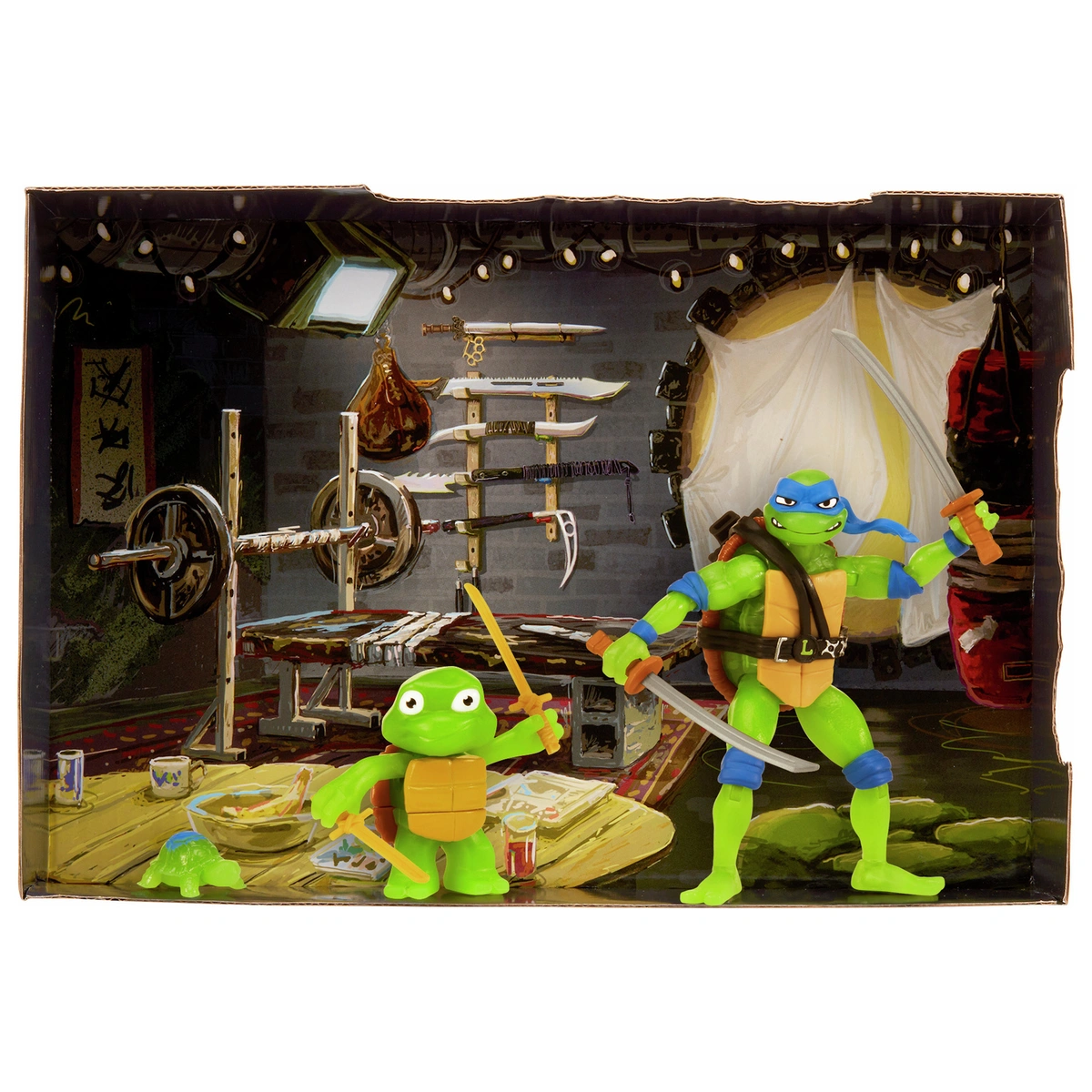 TMNT Making of Turtle Leo Action Figure Pack