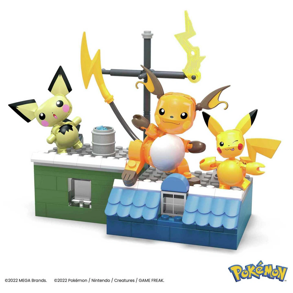 Mega Pokemon Building Set - Pikachu Evolution