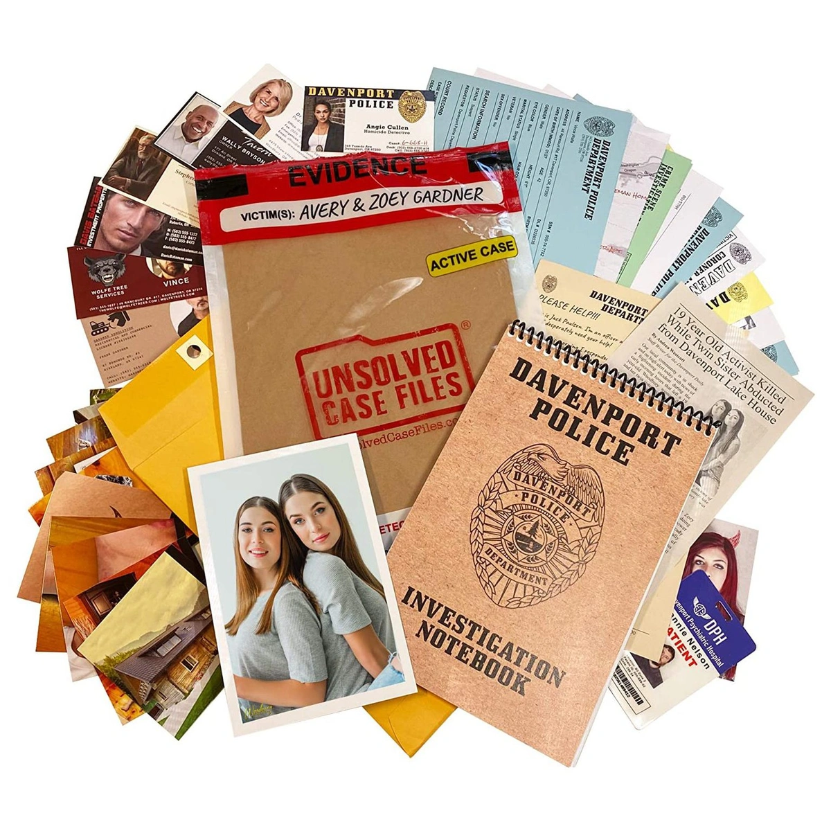 Goliath Games Unsolved Casefile Avery Gardner