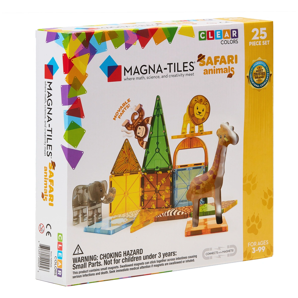 Magna-Tiles Safari 25 Pieces Set