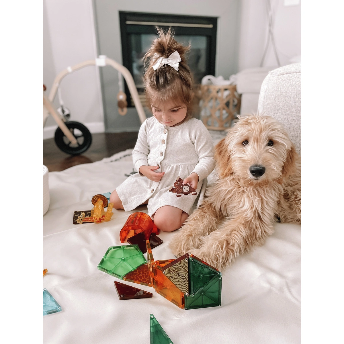 Magna-Tiles Safari 25 Pieces Set