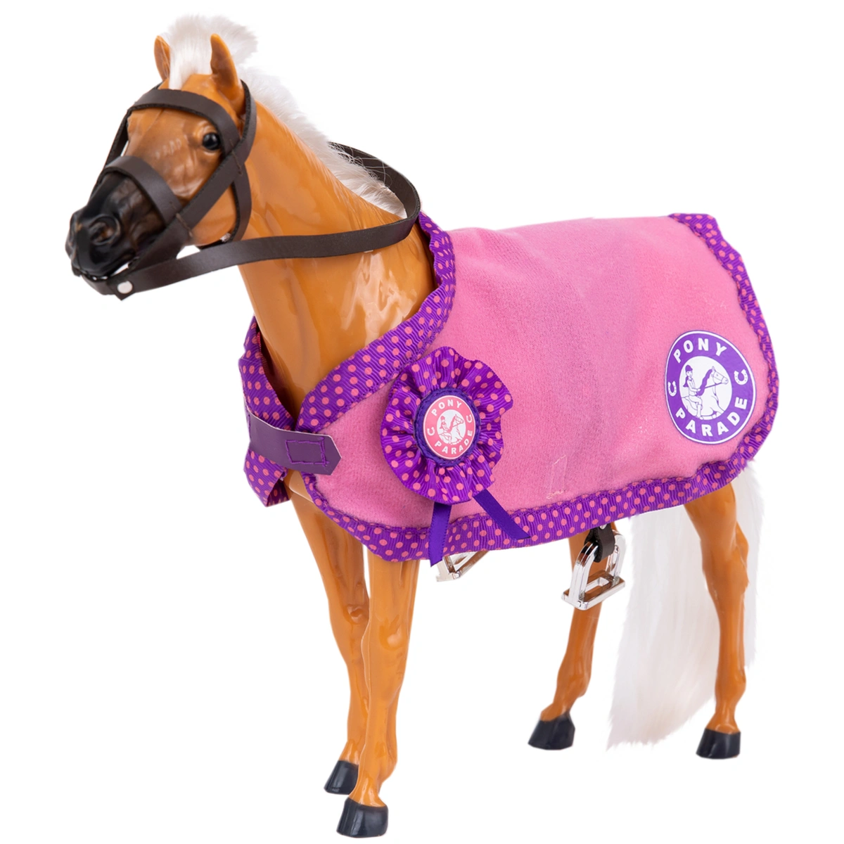 Pony Parade Palomino Pony Playset- 10inch/24cm
