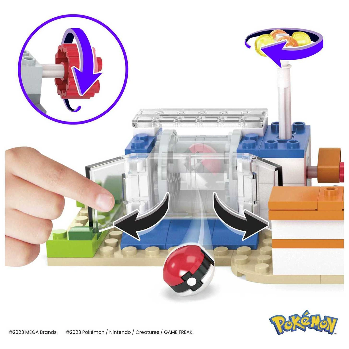 Mega Pokemon Building Set - Forest Pokemon Center