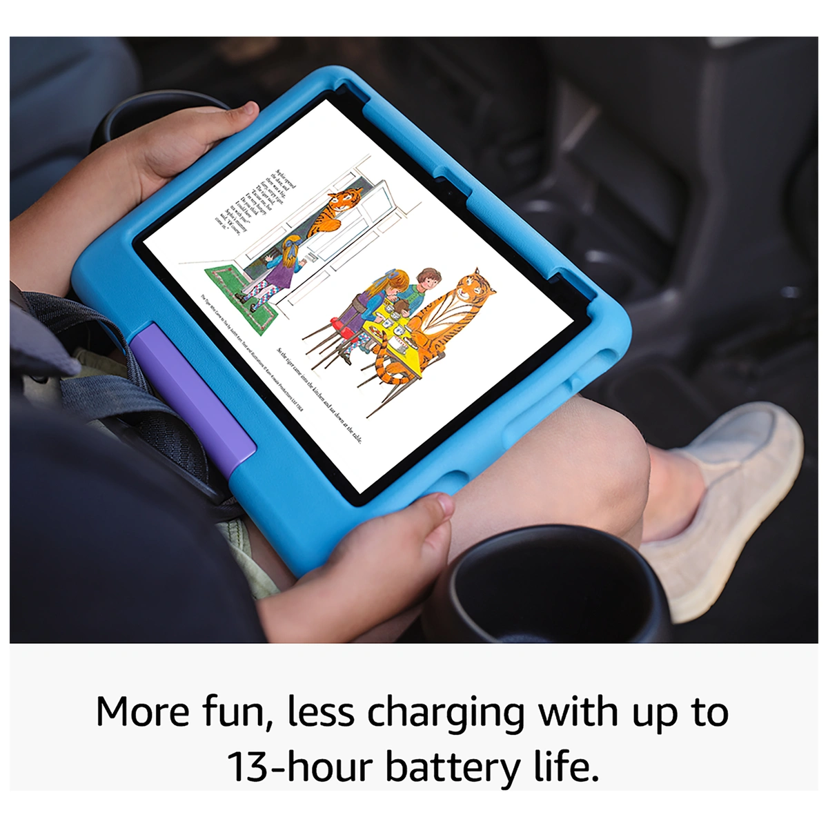 Amazon Fire HD 10 2023 Kids Tablet for 3-7, 10.1in 32GB Pink