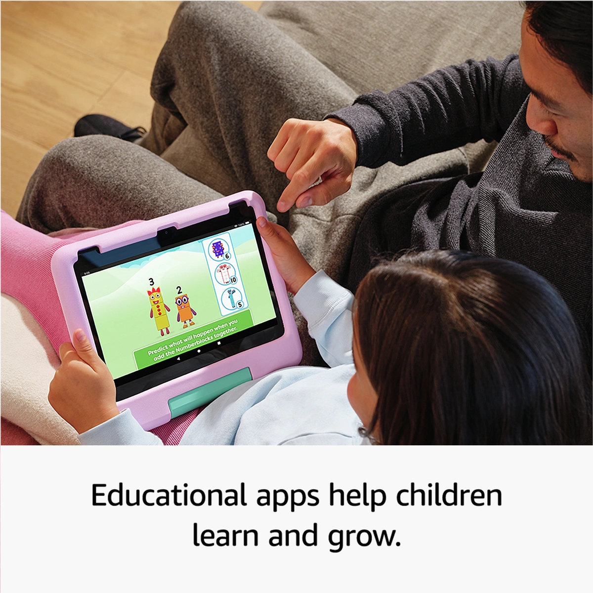 Amazon Fire HD 10 2023 Kids Tablet for 3-7, 10.1in 32GB Pink