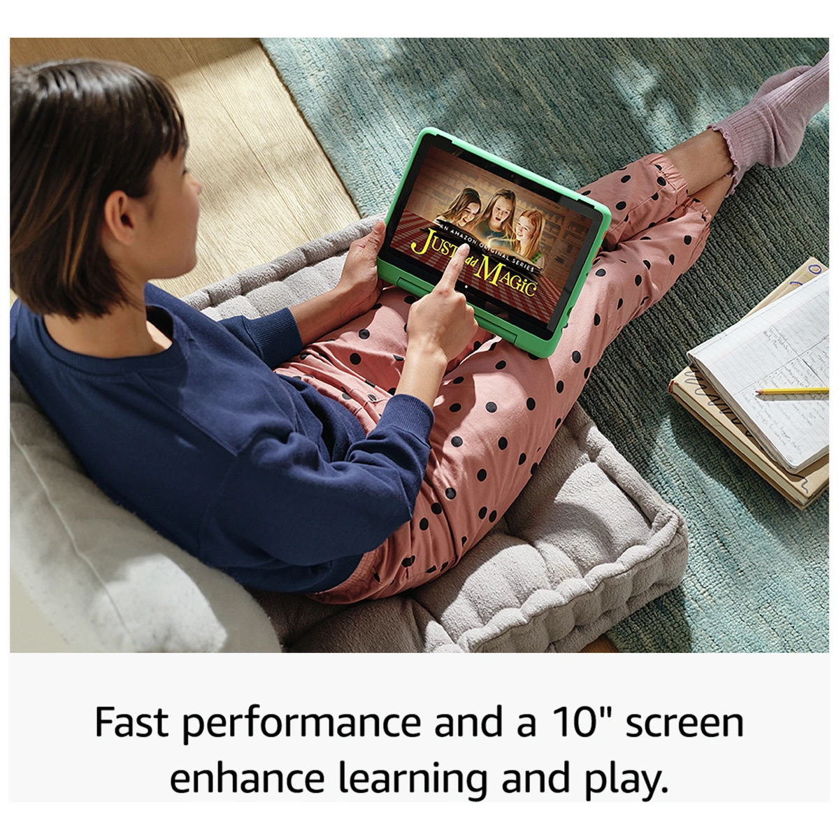 Amazon Fire HD 10 Kids Pro Tablet for 6-12, 10.1in 32GB