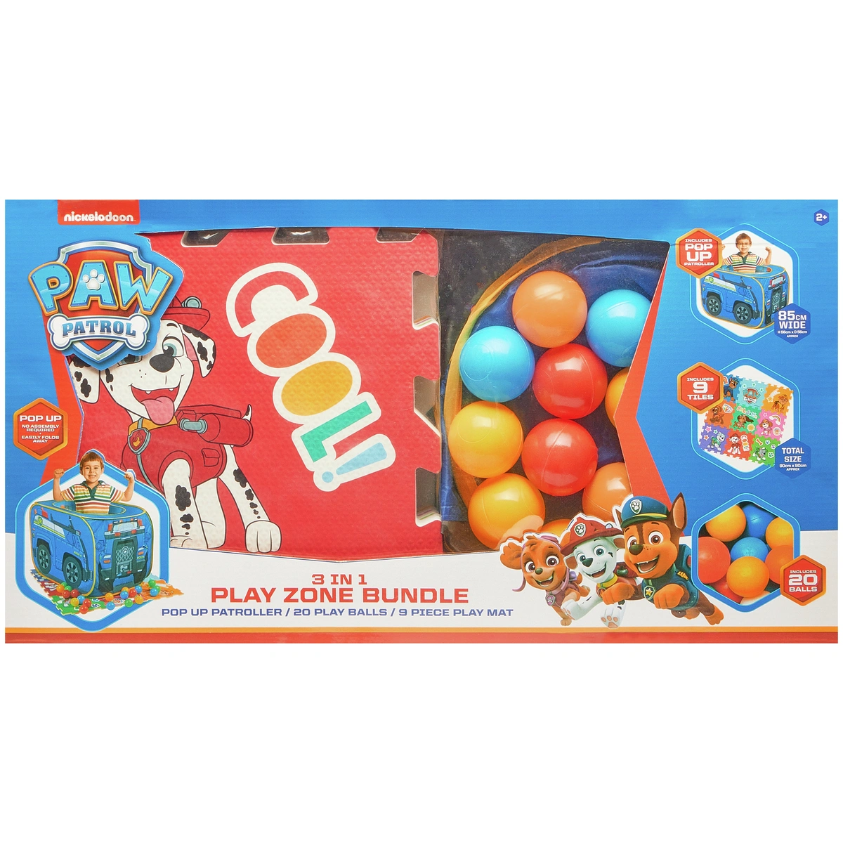 PAW Patrol 3 In 1 Toddler Playzone
