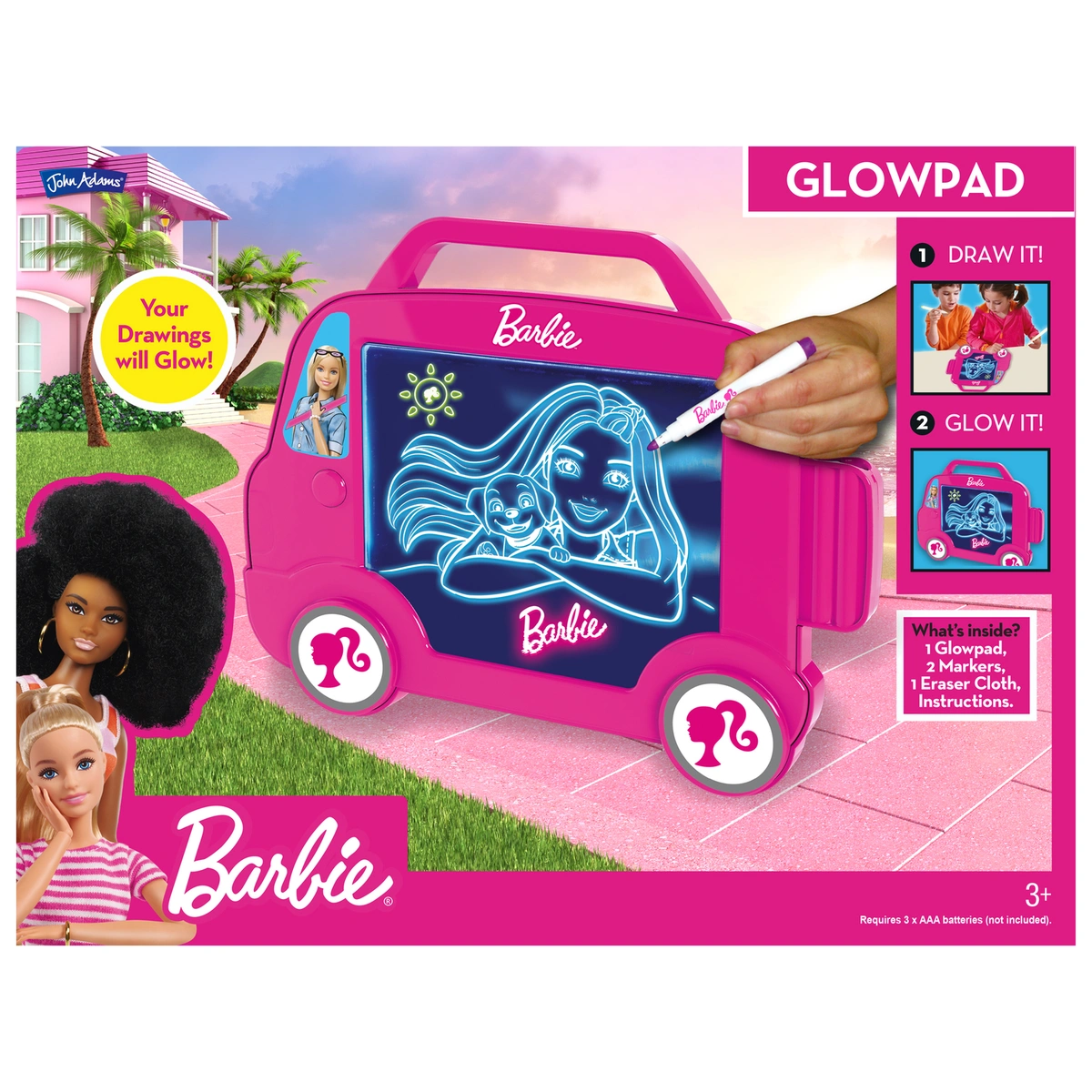 Glowpad Style Barbie Camper Van