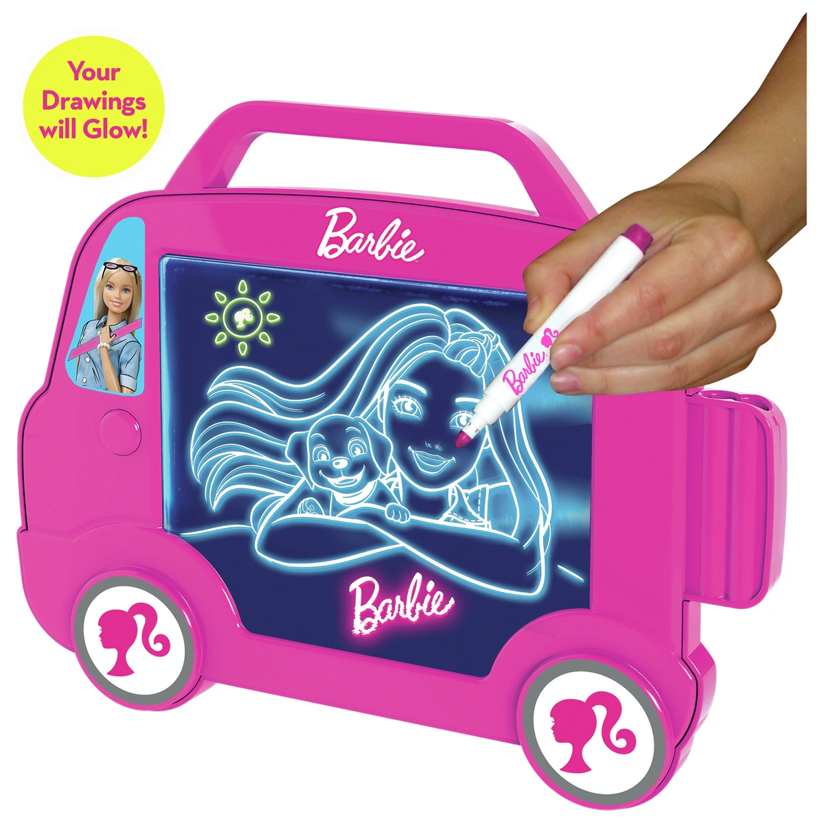 Glowpad Style Barbie Camper Van