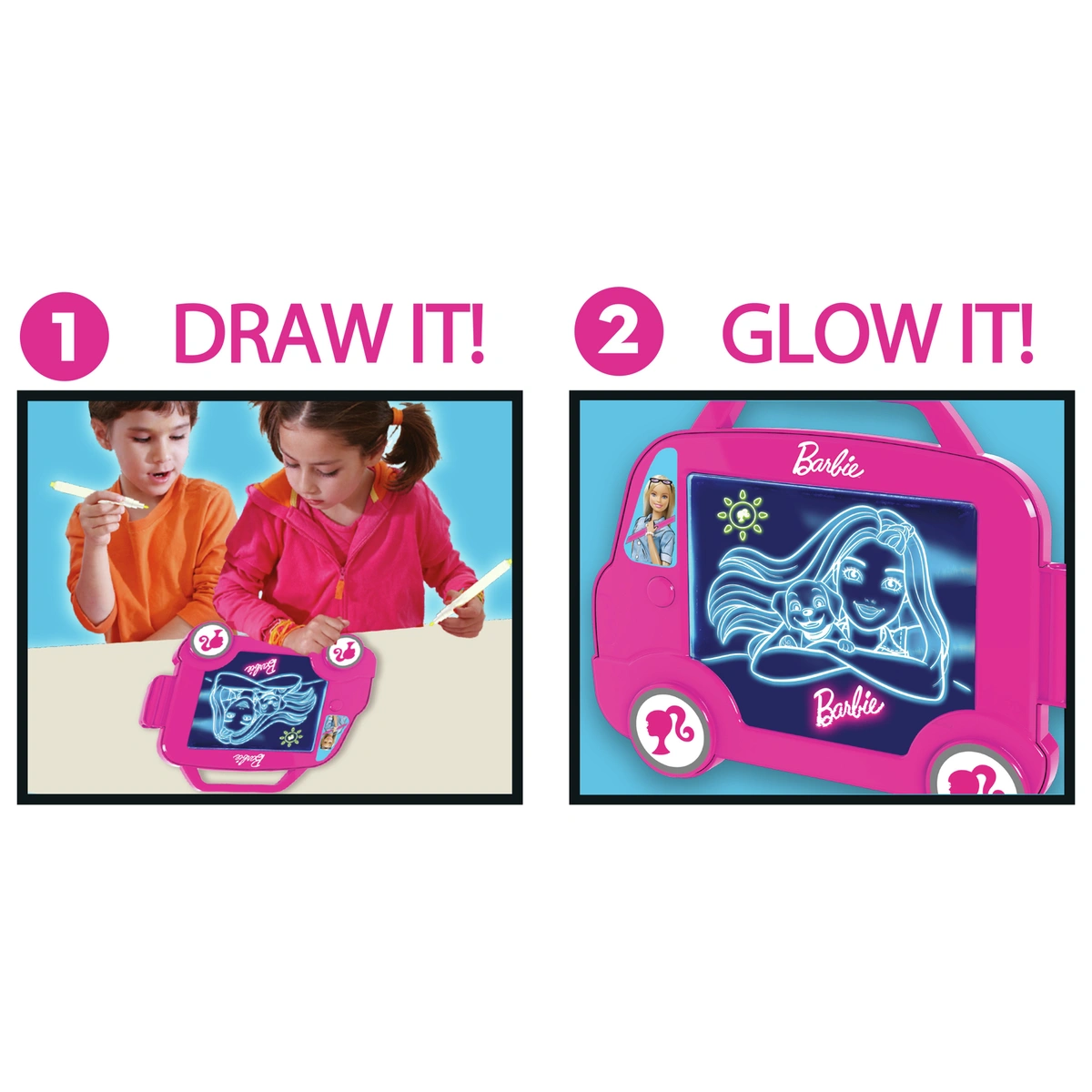 Glowpad Style Barbie Camper Van