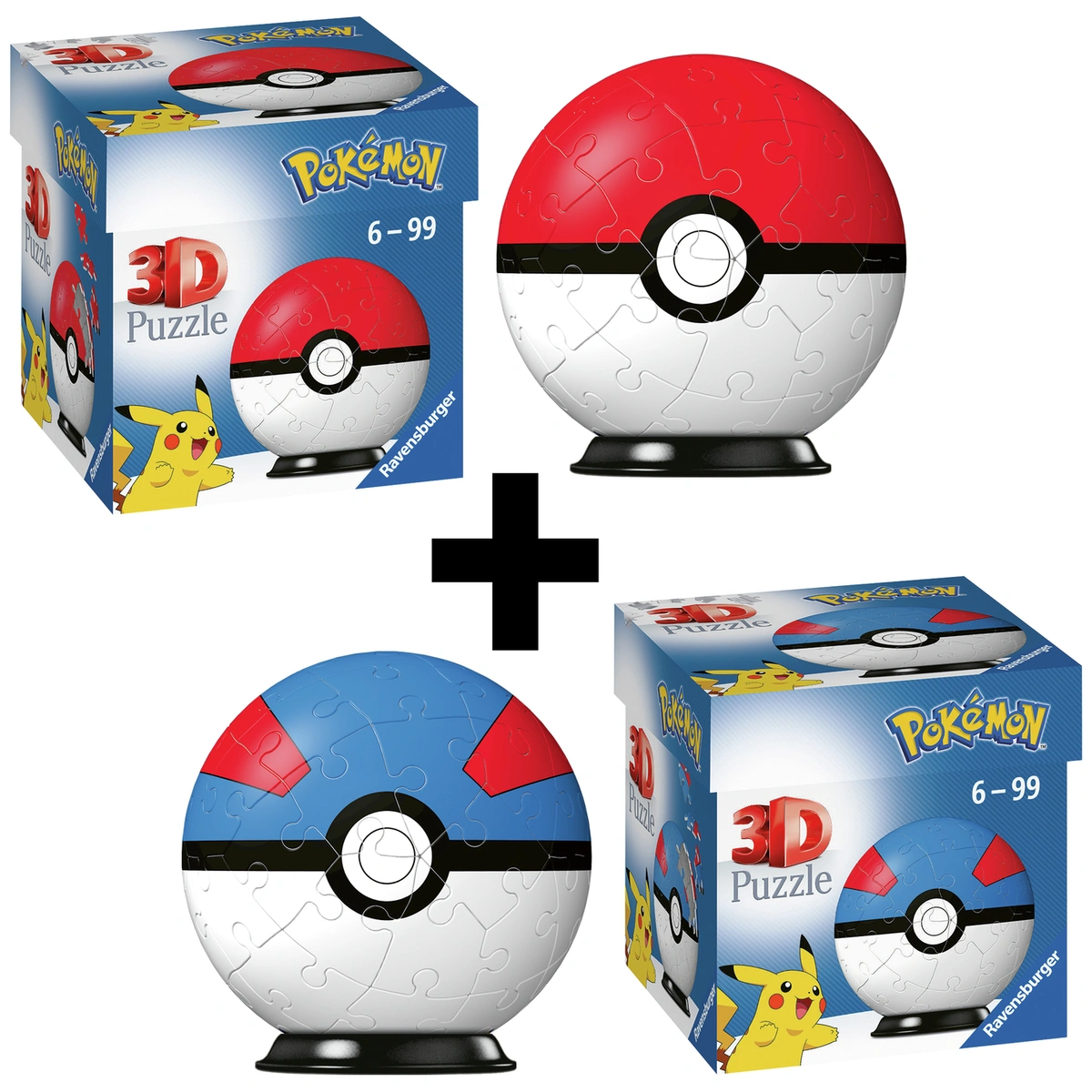 Pokémon 3D 54 Piece Ball Twister Puzzle