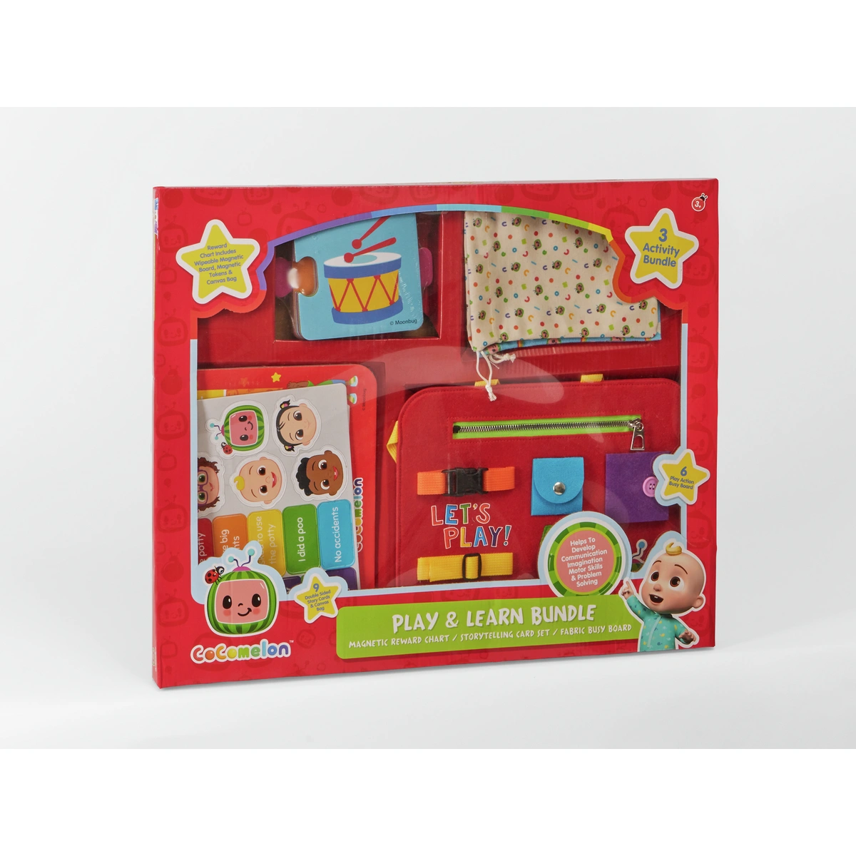 CoComelon 3 In 1 Activity Bundle