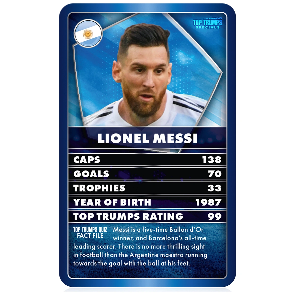 World Football Stars Top Trumps Battle Mat Tabletop Game