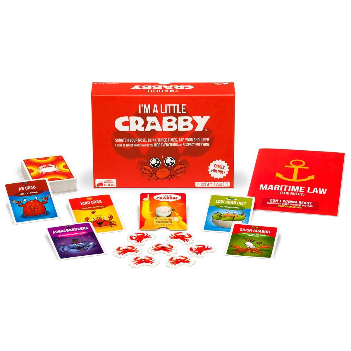 Exploding Kittens I'M A Little Crabby Game